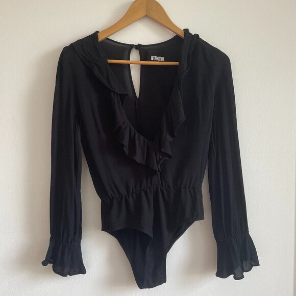 Reformation - Black Penny Bodysuit - Picture 7 of 15